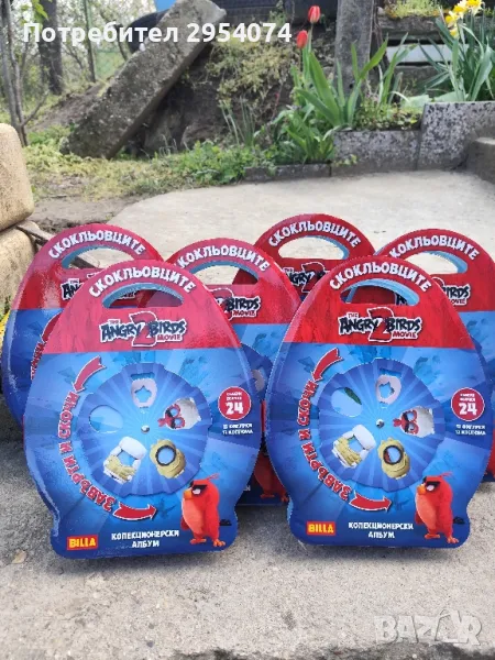 колекционерски албум angry birds 35лв, снимка 1