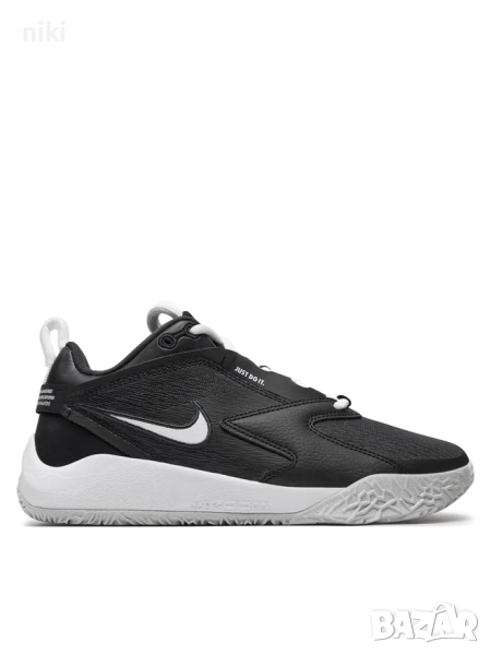 Обувки Nike Team Hustle D 10 (Gs) CW6735 004 Black/Metallic Silver/Volt, снимка 1