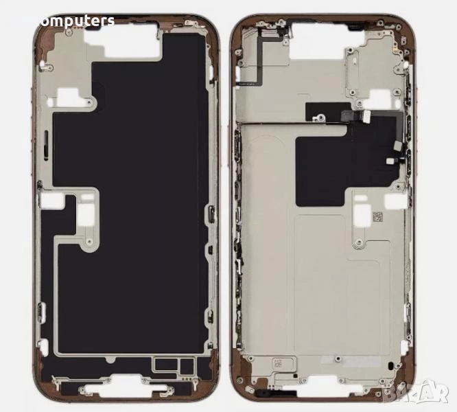 Среден борд за iPhone 16 Pro Max 6.9 / Графит / КЛАС A Баркод : 484302, снимка 1