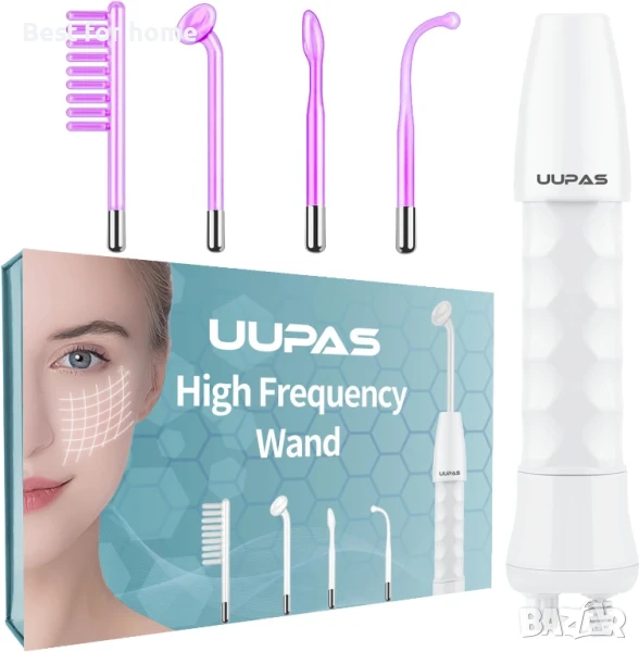 UUPAS Преносима високочестотна машина за лице за  акне, подмладяване, бръчки, снимка 1