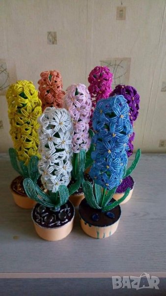 Зюмбюл от мъниста, снимка 1