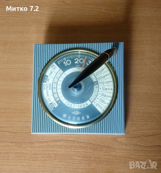 Москва-стар термометър - календар, снимка 1