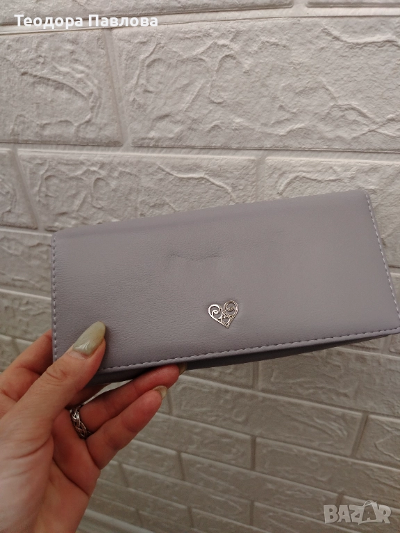 Дамско портмоне, цвят лавандула , снимка 1