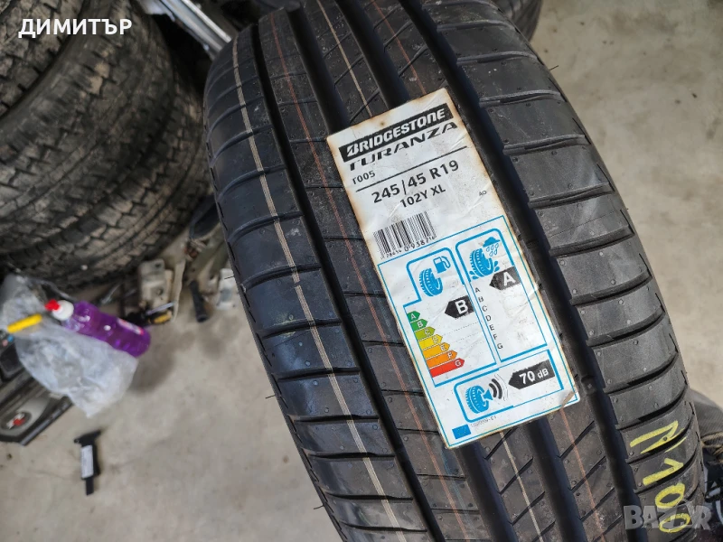 Само 1бр.НОВА лятна гума BRIDGESTONE 245 45 19 DOT20 цена за брой, снимка 1