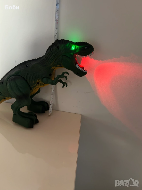 Динозавър Rex - Ходещ + звук + светлини, снимка 1