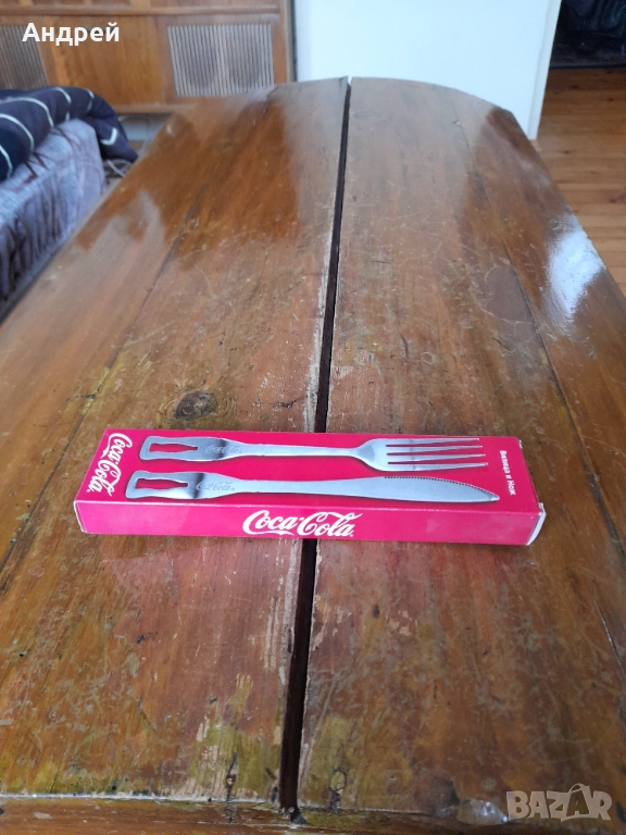 Прибори,Нож и Вилица Кока Кола,Coca Cola, снимка 1