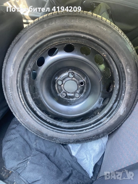 5х100 16 ка 1 бр стоманена резервна , снимка 1