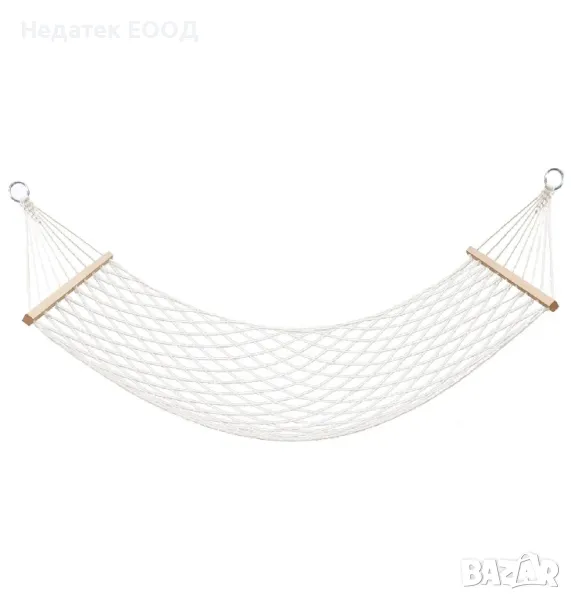 Хамак макраме, Бежов, 200x100 см., снимка 1