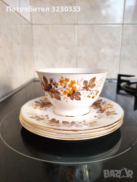 Порцеланови чинии за торта Royal Vale, снимка 1