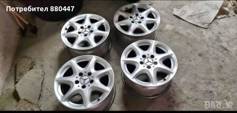 Джанти 16ки за мерцедес, снимка 1