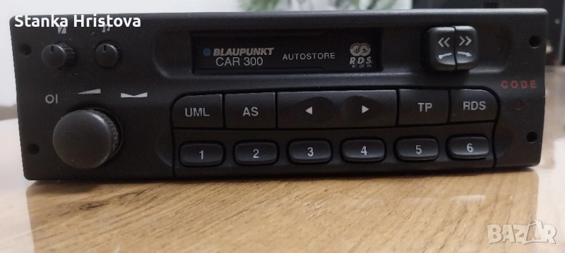 Оригинален радио касетофон GM Blaupunkt CAR 300., снимка 1