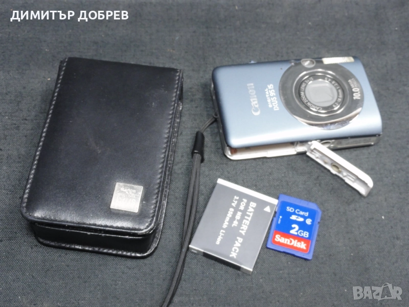 ЦИФРОВ ФОТОАПАРАТ CANON IXUS 95 IS 10.0MP DIGITAL CAMERA, снимка 1