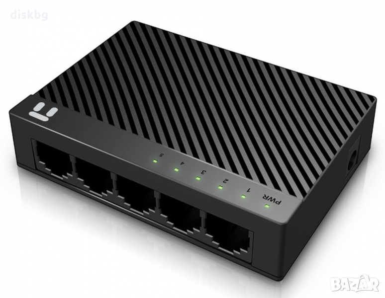 Нов Mini 5-port Switch Stonet ST3105C, LAN, Лан разклонител, снимка 1
