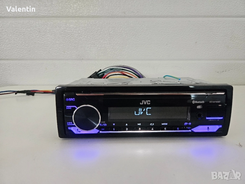JVC Bluetooth usb автокасетофон , снимка 1