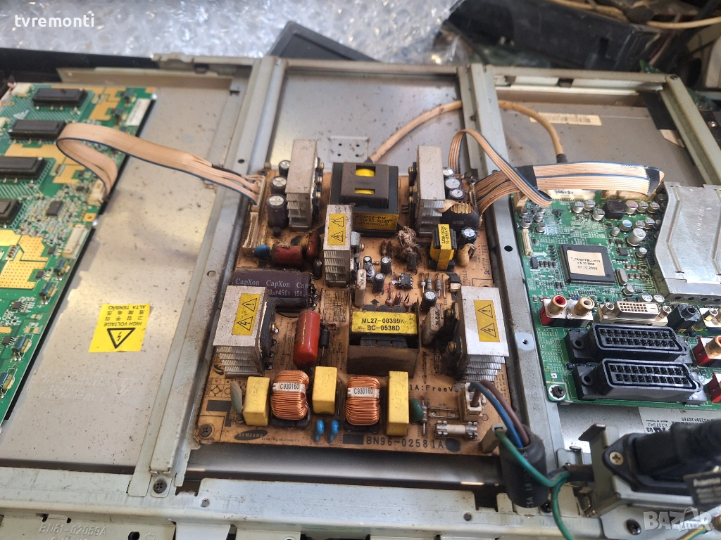 POWER SUPPLY BN96-02581A ,за 27-инчов телевизор SAMSUNG модел  LE27T51B​ , с дисплей V270B1-L01, снимка 1