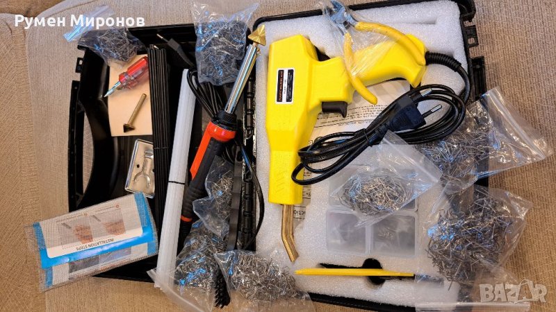 Продавам поялник за пластмаса и брони., снимка 1