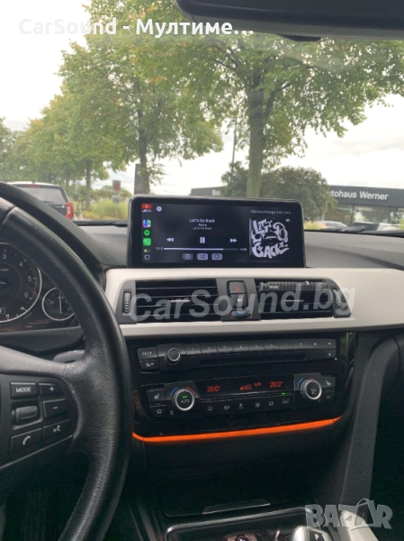 6GB RAM Мултимедия Android 14 BMW 3 F30 F31 F32 NBT Навигация Андроид, снимка 1