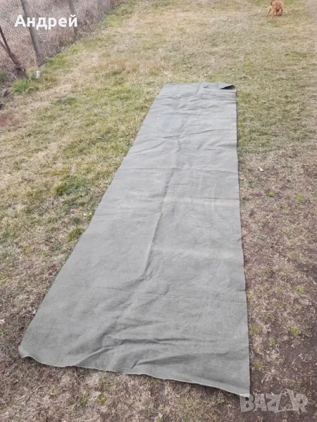 Стар брезентов плат,брезент #3, снимка 1