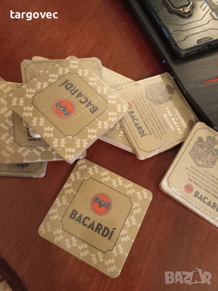 ретро подложки за чаши bacardi, снимка 1