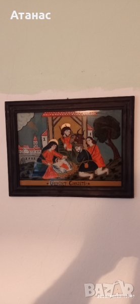 Стъклопис-Рождество Христово, снимка 1