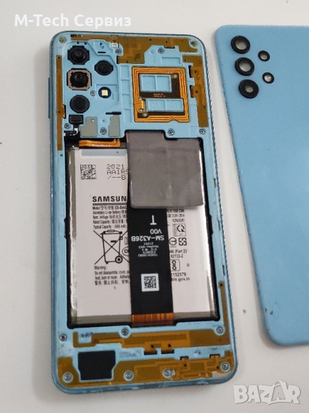 Samsung A32 5G A326 части основна платка батерия бутони блок захранване среден борд камера заден кап, снимка 1
