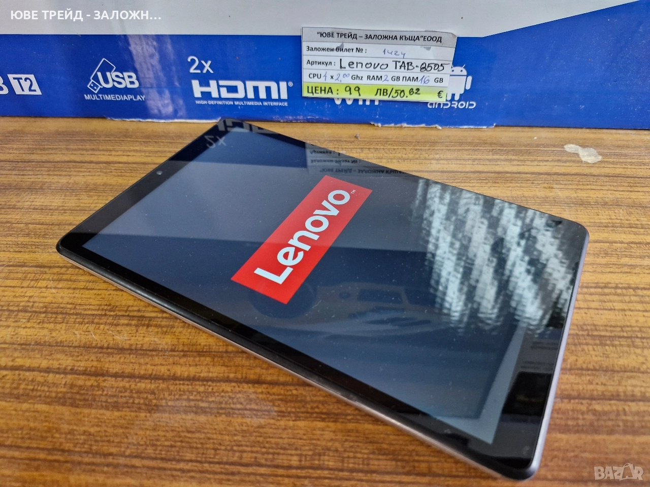Lenovo TAB-8505x, снимка 1