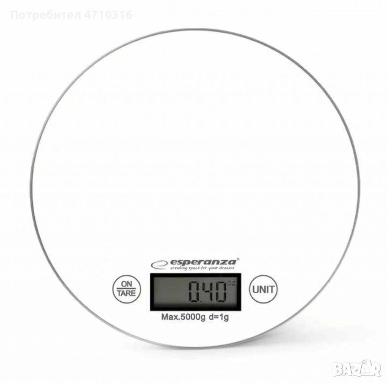 Кухненска везна , 5кг, снимка 1