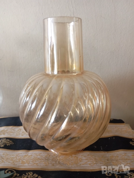Винтидж стъкло за лампа,полилей, снимка 1
