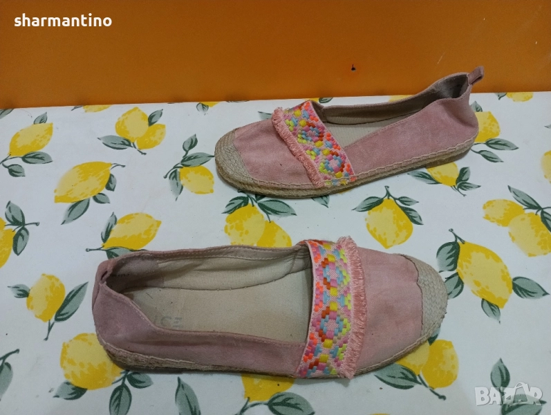 Кожени еспадрили N 39 - 6 лв, снимка 1