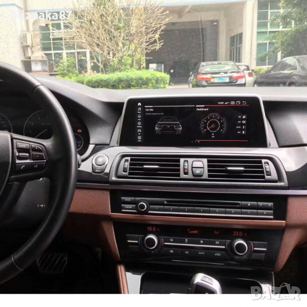 Навигация с ANDROID 13  BMW F10 F11 БМВ Ф10 Ф11 CIC NBT ID7, снимка 1