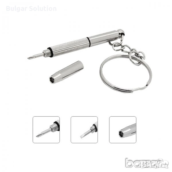 Преносима Мултифункционална Отвертка(Ключодържател), снимка 1