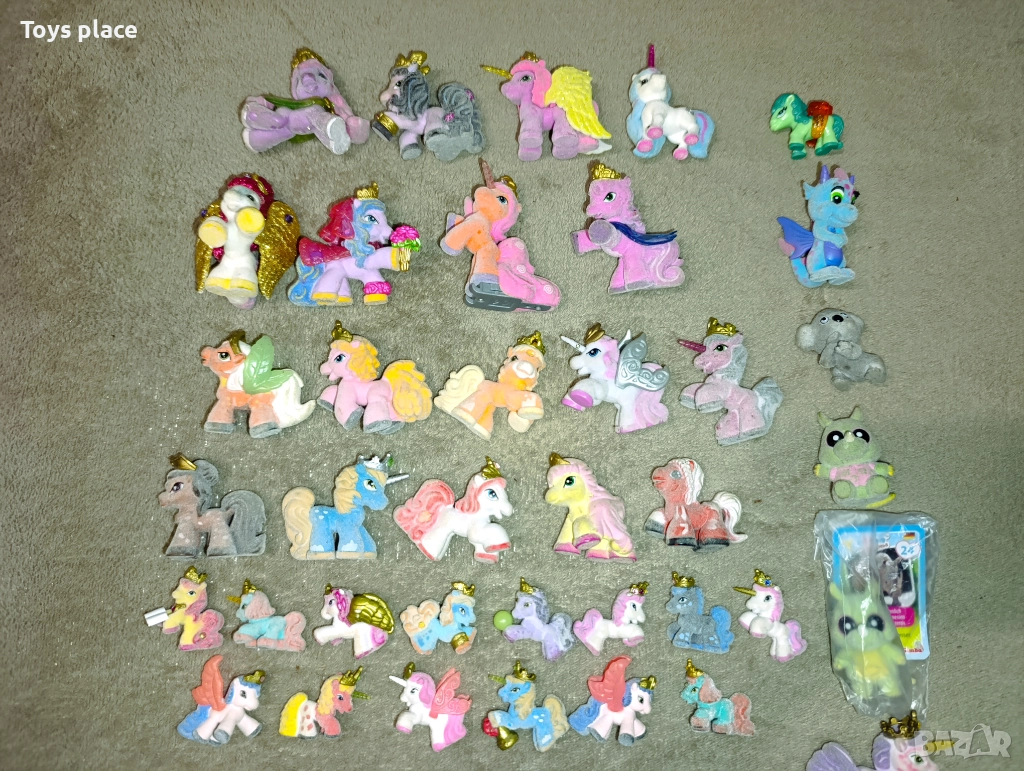 Голяма колекция велурени понита, снимка 1