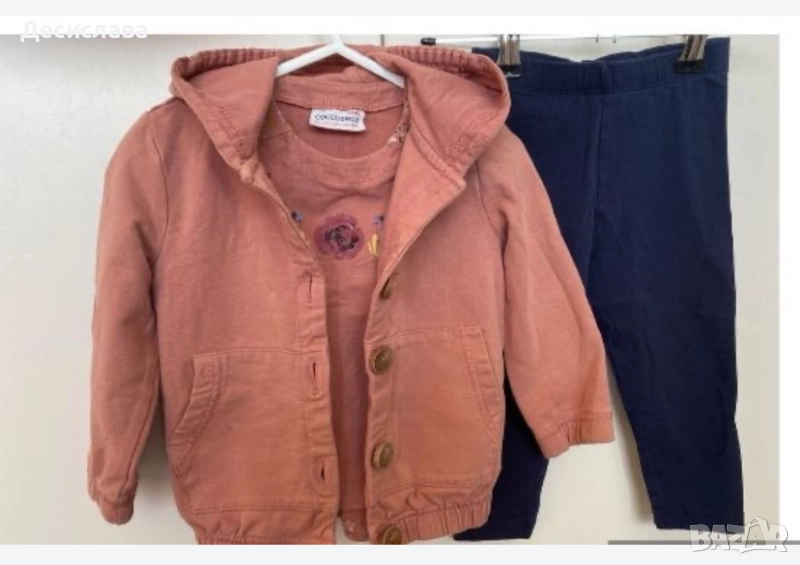 Лот дрехи за момиче 1 година 80 см, снимка 1