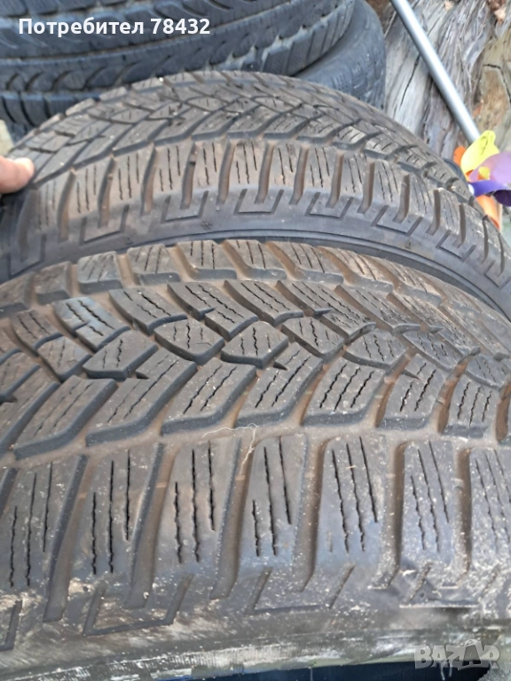 Зимни гуми 225/55/16 - 2 бр, снимка 1