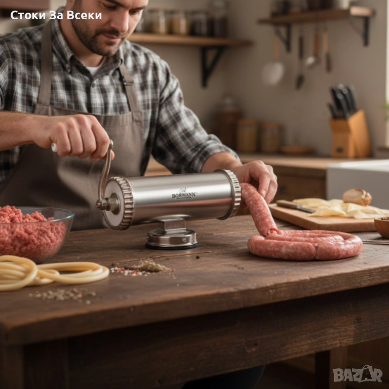 Пълначка за колбаси Bohmann BH 02-750 за домашна употреба, снимка 1