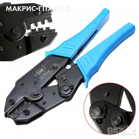 Клещи за кримпване на MC4 конектори 2.5 ÷ 6 мм², фотоволтаичен (соларен) конектор, МЦ4, снимка 3 - Клещи - 33961371