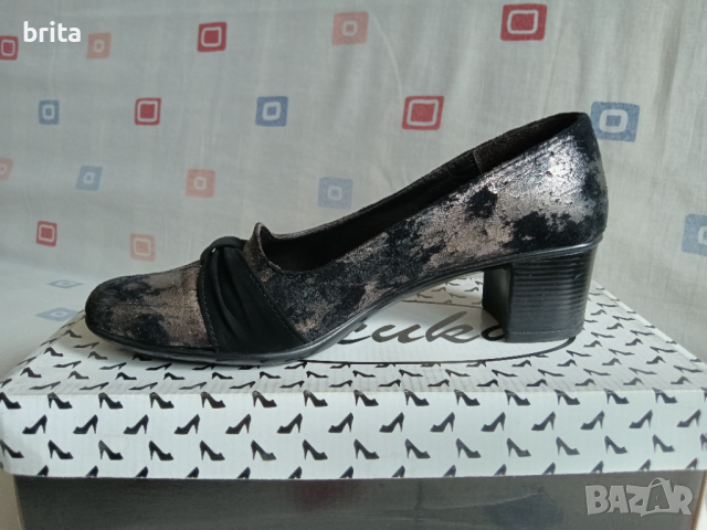 №37 Ест кожа Обувки нисък ток, снимка 2 - Дамски ежедневни обувки - 44584755