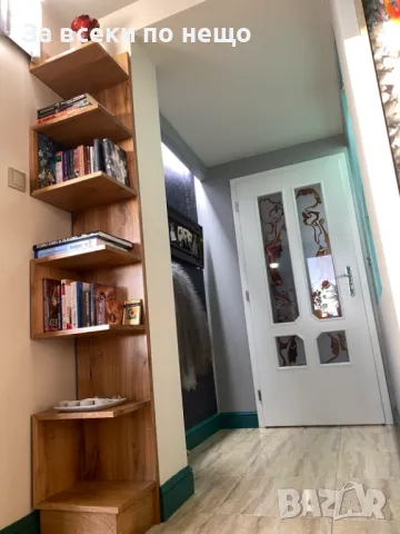 Ръчно изработена етажерка за книги,колекции или цветя, снимка 2 - Етажерки - 48730375