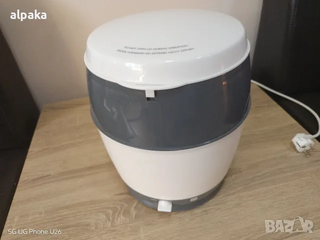 Електрически парен стерилизатор MAM Steriliser (за бебешки шишета и биберони)