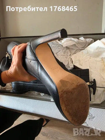 Оригинални ботуши Gucci, снимка 2 - Дамски ботуши - 56243507