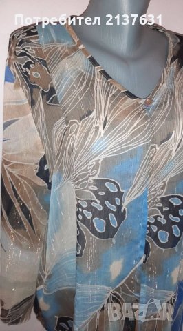 НОВА ! ДАМСКА ФЕЕРИЧНА БЛУЗА Размер XXL / XXXL , снимка 1 - Блузи с дълъг ръкав и пуловери - 41670597