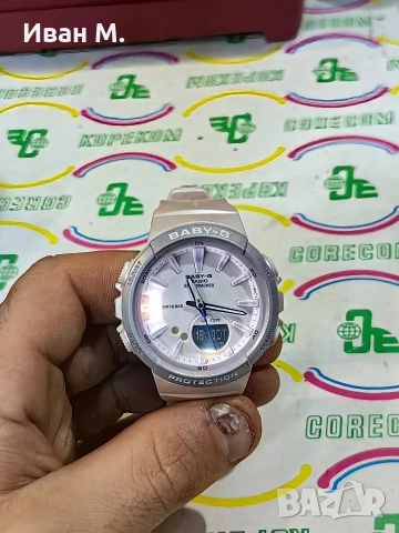 Дамски часовник Casio Baby g 100 SC, снимка 9 - Дамски - 52698235