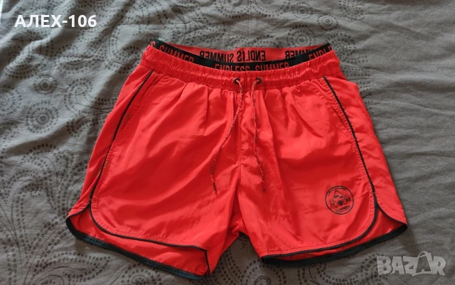 Мъжки бански цвят: Червен и Розово 