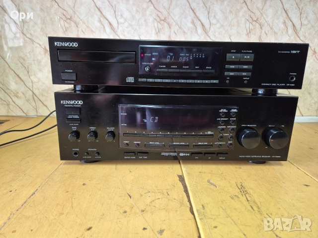Kenwood аудио сет- СД и ресивър, снимка 9 - Ресийвъри, усилватели, смесителни пултове - 52658474