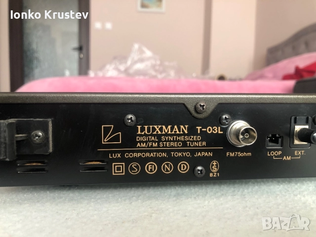 LUXMAN T-03L, снимка 4 - Ресийвъри, усилватели, смесителни пултове - 52968012