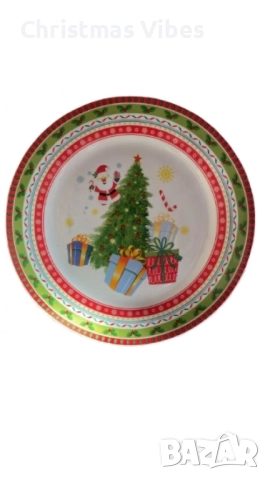 Коледна чиния - перфектният избор за празничната трапеза, снимка 4 - Сервизи - 48325390
