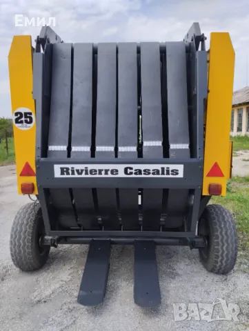 Френска рулонна сламопреса Rivierre Casalis RC 115, снимка 5 - Селскостопанска техника - 50015393