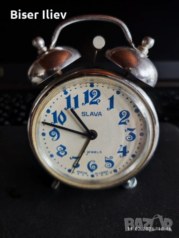 Продавам БУДИЛНИК СЛАВА SLAVA за КОЛЕКЦИЯ
