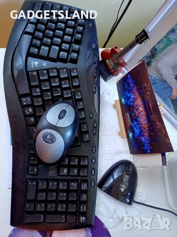 Геймърска клавиатура и мишка Logitech-безжични, Bluetooth, снимка 2 - Клавиатури и мишки - 42153645