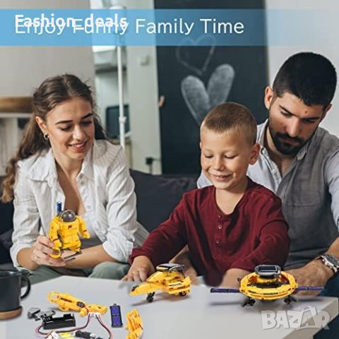 Нова Образователна играчка изграждане космическа роботика/Подарък Деца 9-14год., снимка 5 - Образователни игри - 41668008